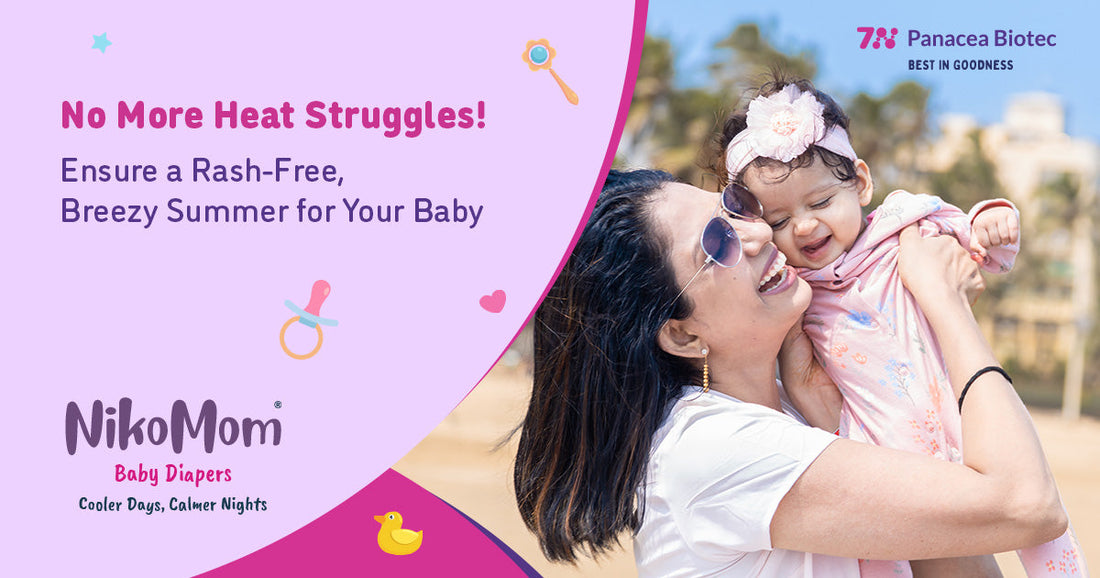 No more heat struggles! Ensure a rash free breezy summer for your baby