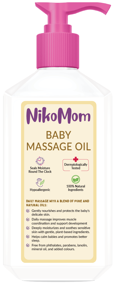 NikoMom Baby Massage Oil
