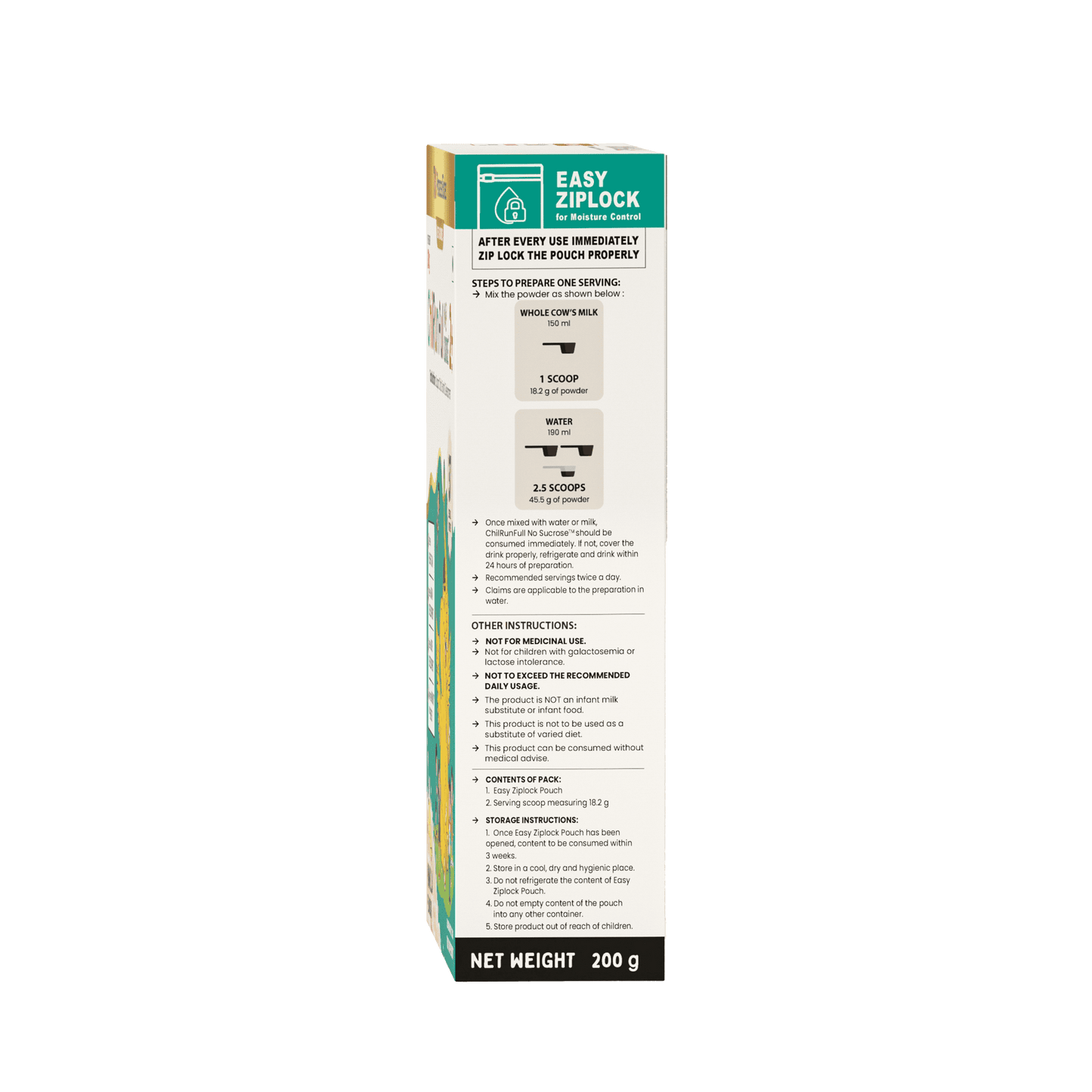 Vanilla, 200g, Carton