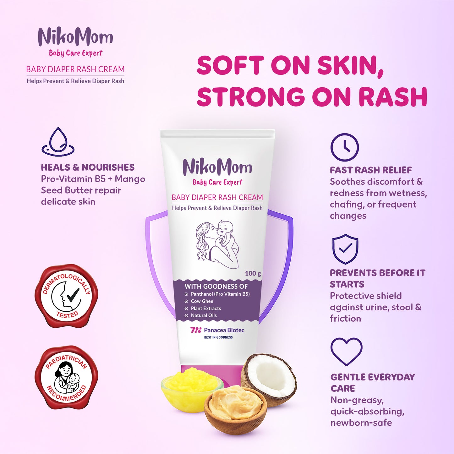NikoMom Diaper Rash Cream