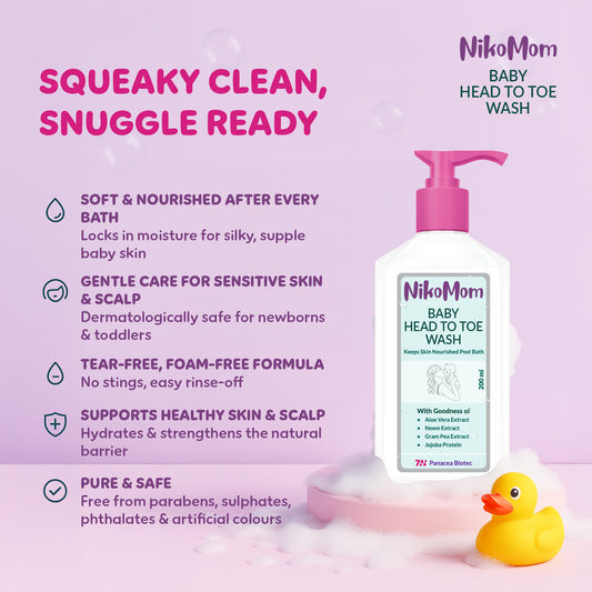 NikoMom Head to Toe Wash