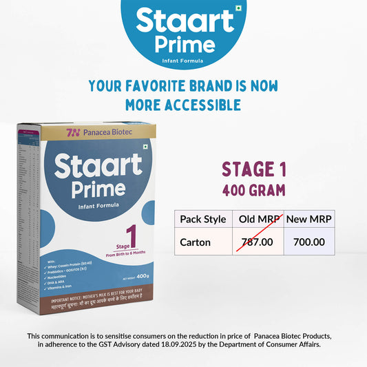 Staart Prime Stage 1 (0 to 6 months)