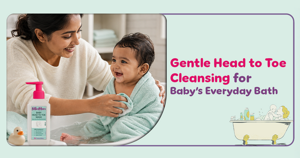 NikoMom Baby Head-to-Toe Wash: Gentle Enough for Every Day