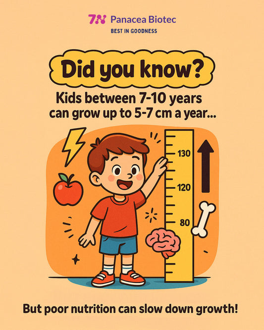 How Growth Spurts Between 7–10 Years Impact Your Child’s Nutrition