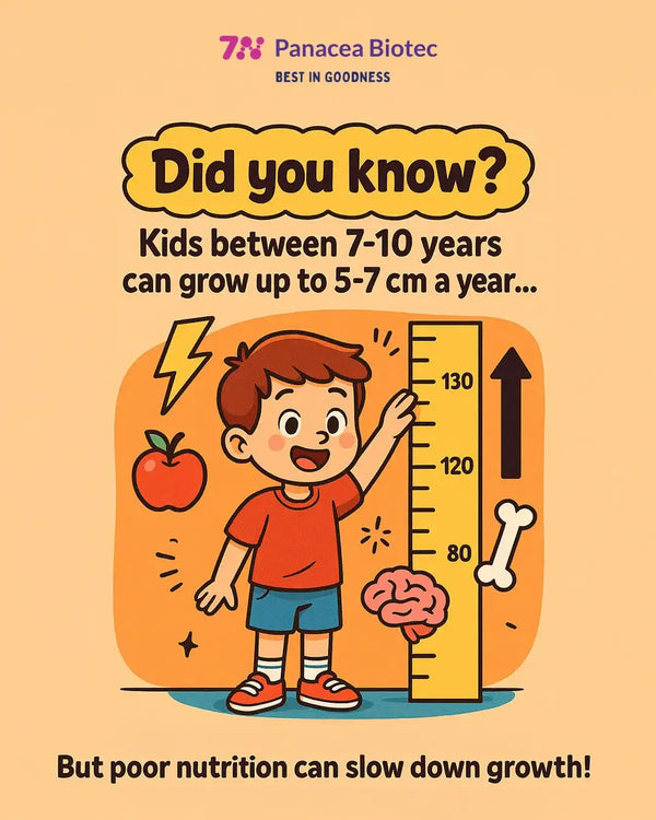 How Growth Spurts Between 7–10 Years Impact Your Child’s Nutrition