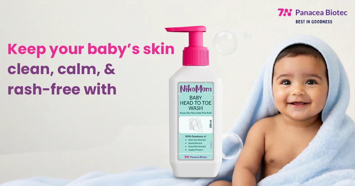 How NikoMom Baby Head-to-Toe Wash Beat Summer Heat Rash?