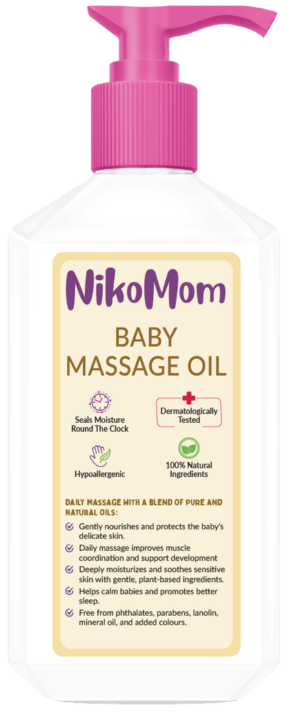 NikoMom Baby Massage Oil