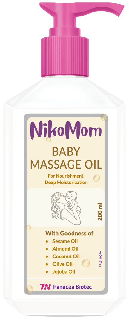 NikoMom Baby Massage Oil