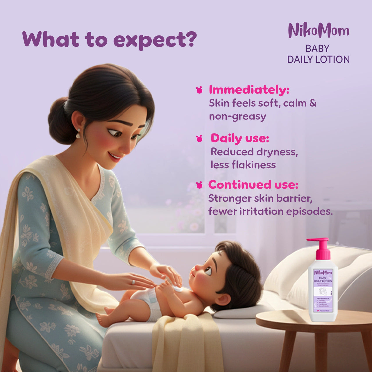 NikoMom Baby Daily Lotion