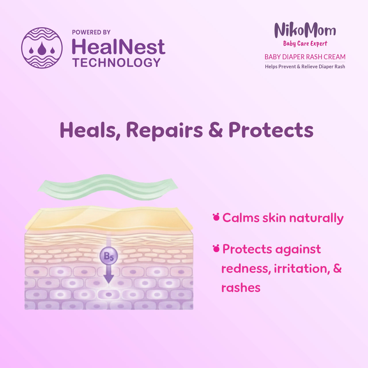 NikoMom Baby Diaper Rash Cream