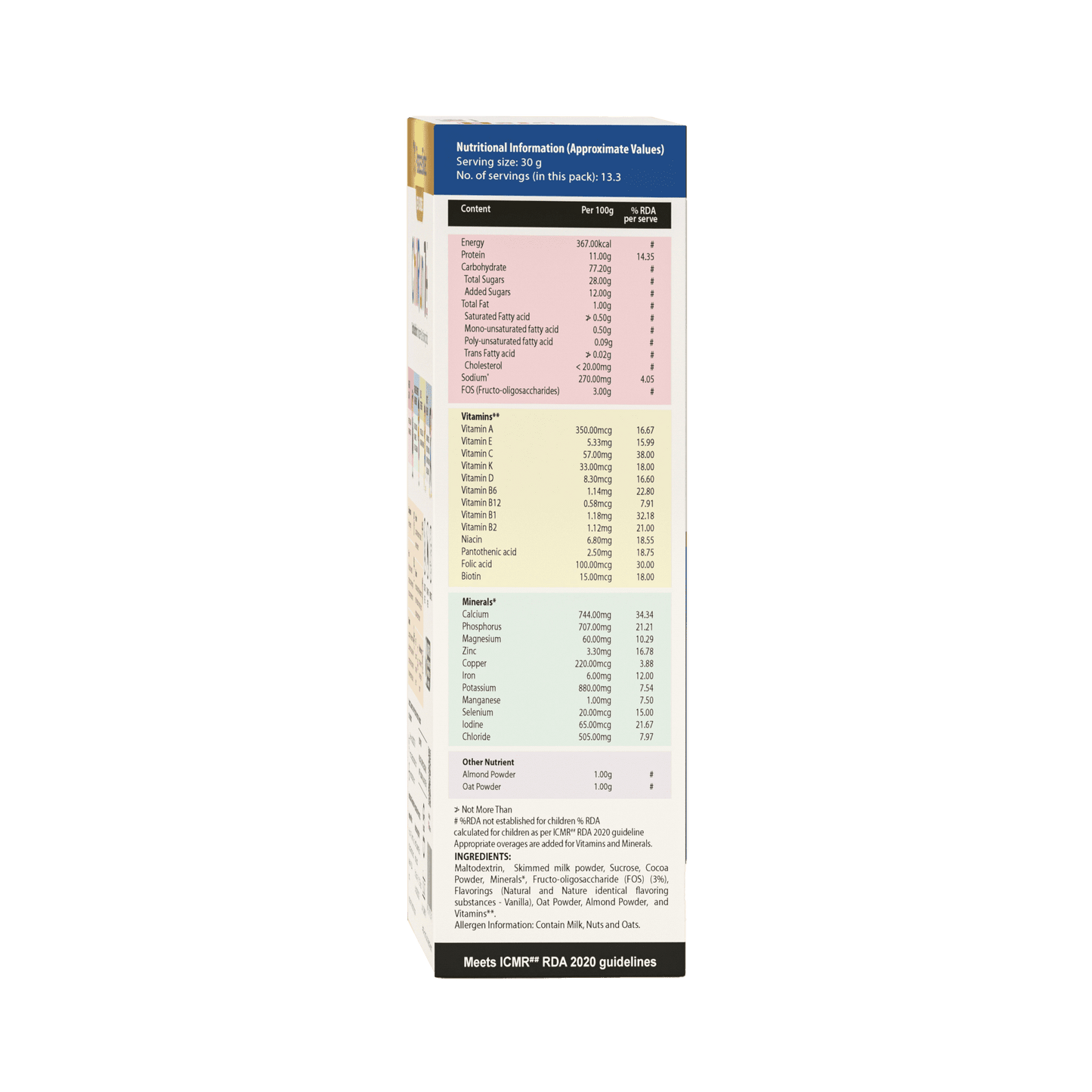 ChilRun 7+, Vanilla, 400g, Carton