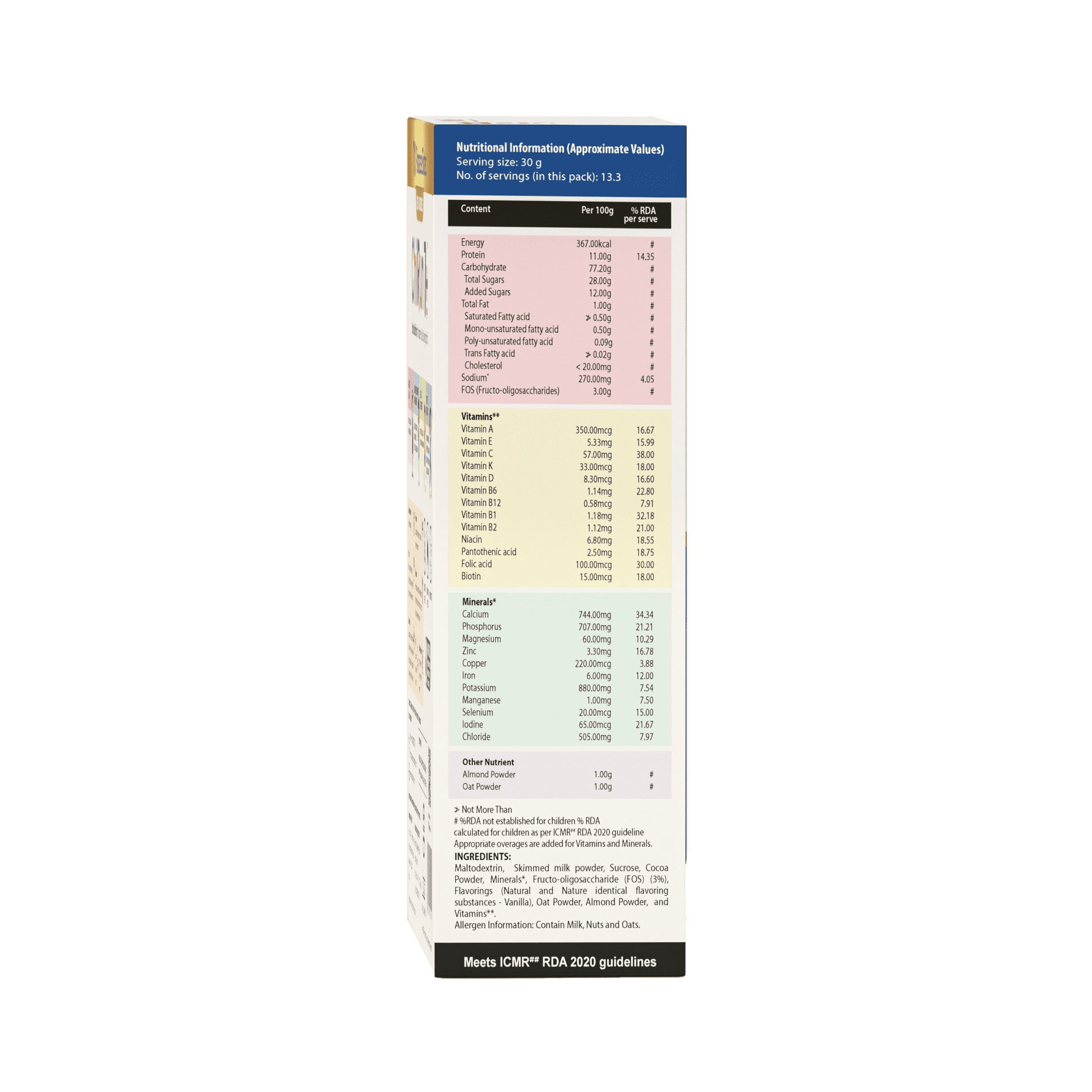 ChilRun 7+, Vanilla, 400g, Carton