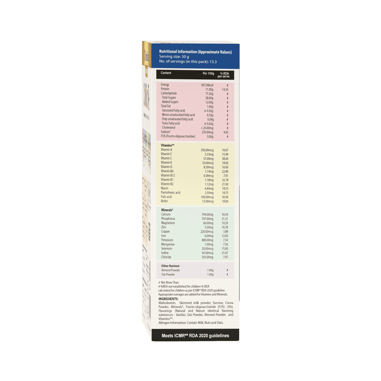 ChilRun 7+, Vanilla, 400g, Carton