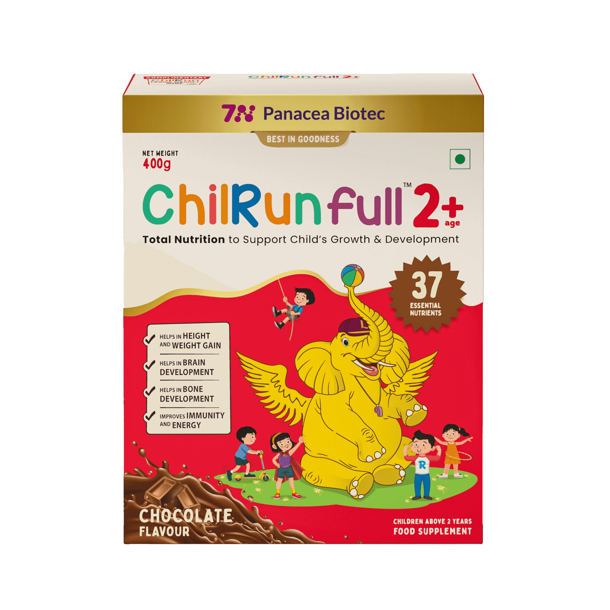 Chocolate, 400g, Carton