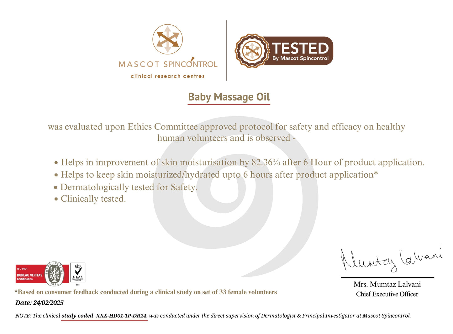 NikoMom Baby Massage Oil