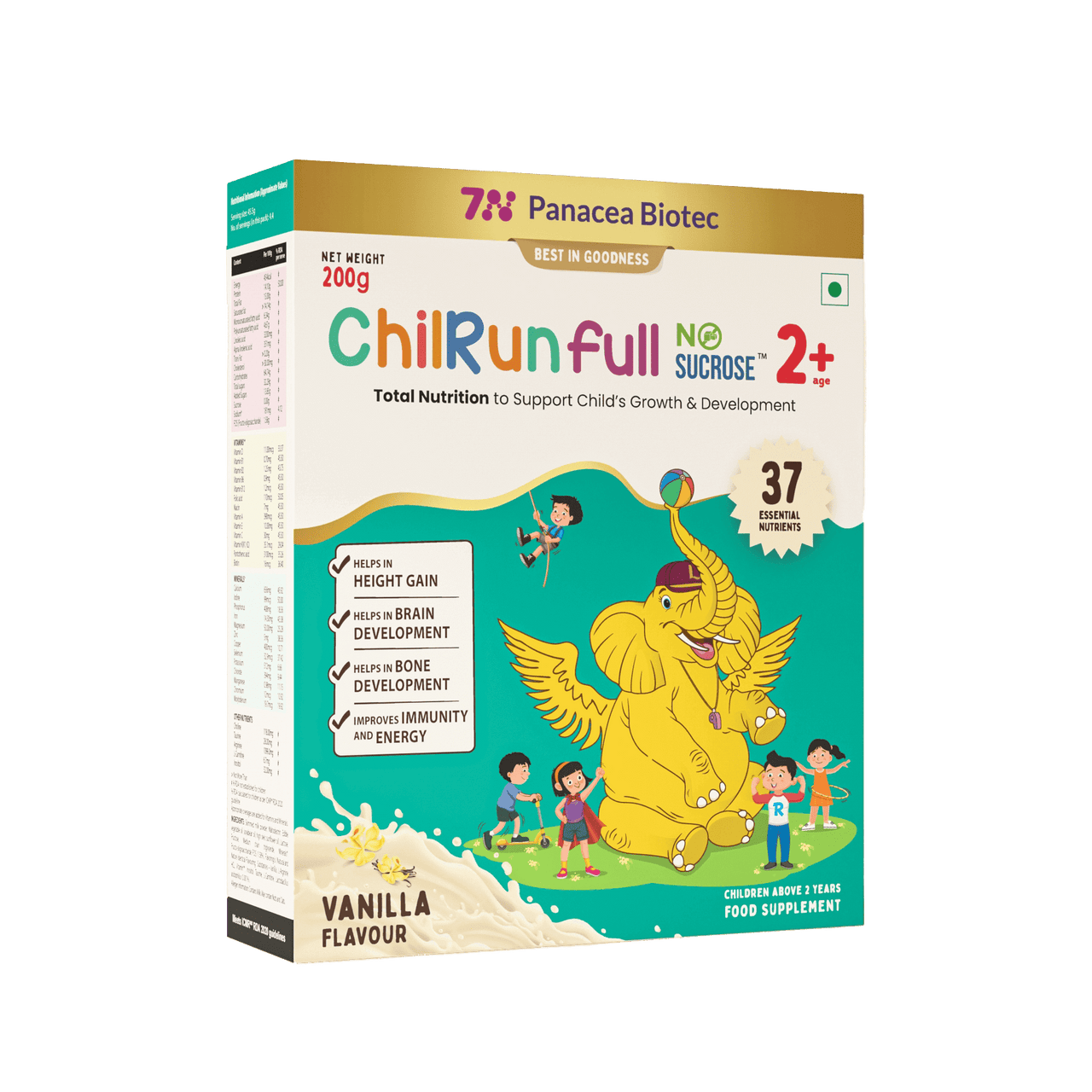 Vanilla, 200g, Carton