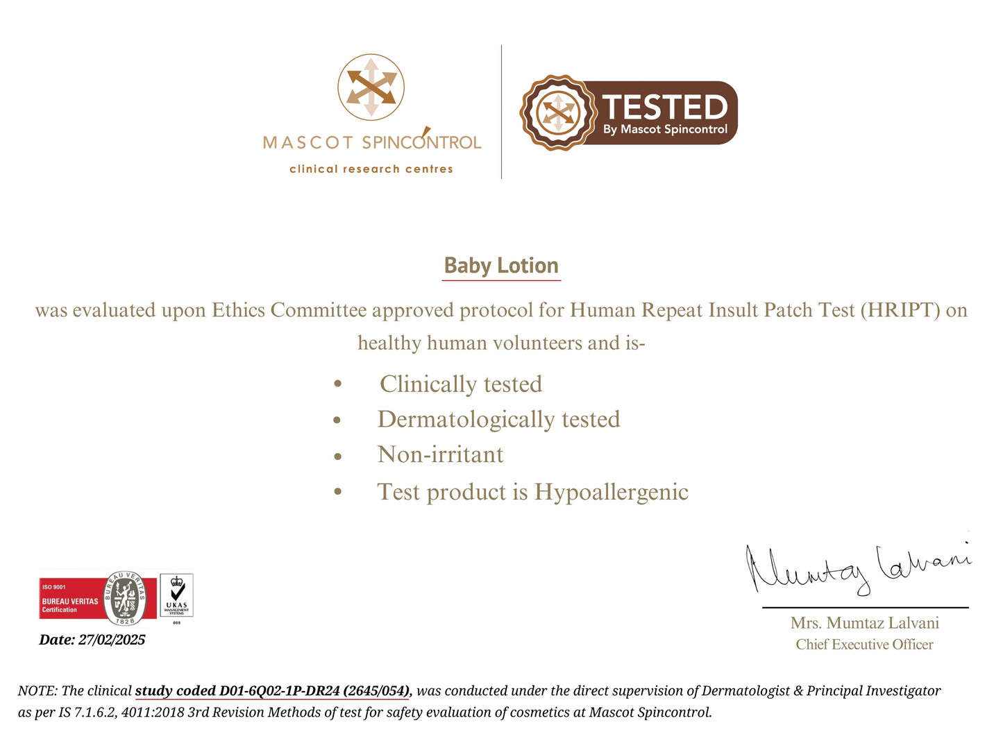 NikoMom Baby Daily Lotion