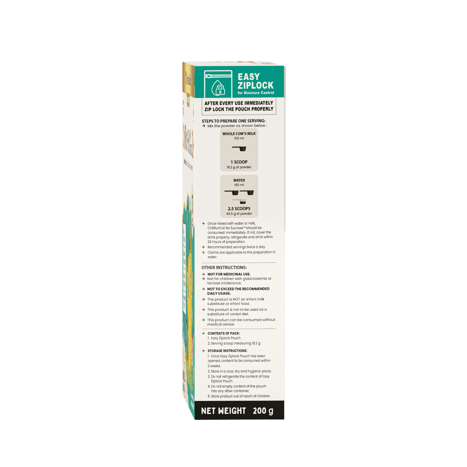 Vanilla, 200g, Carton