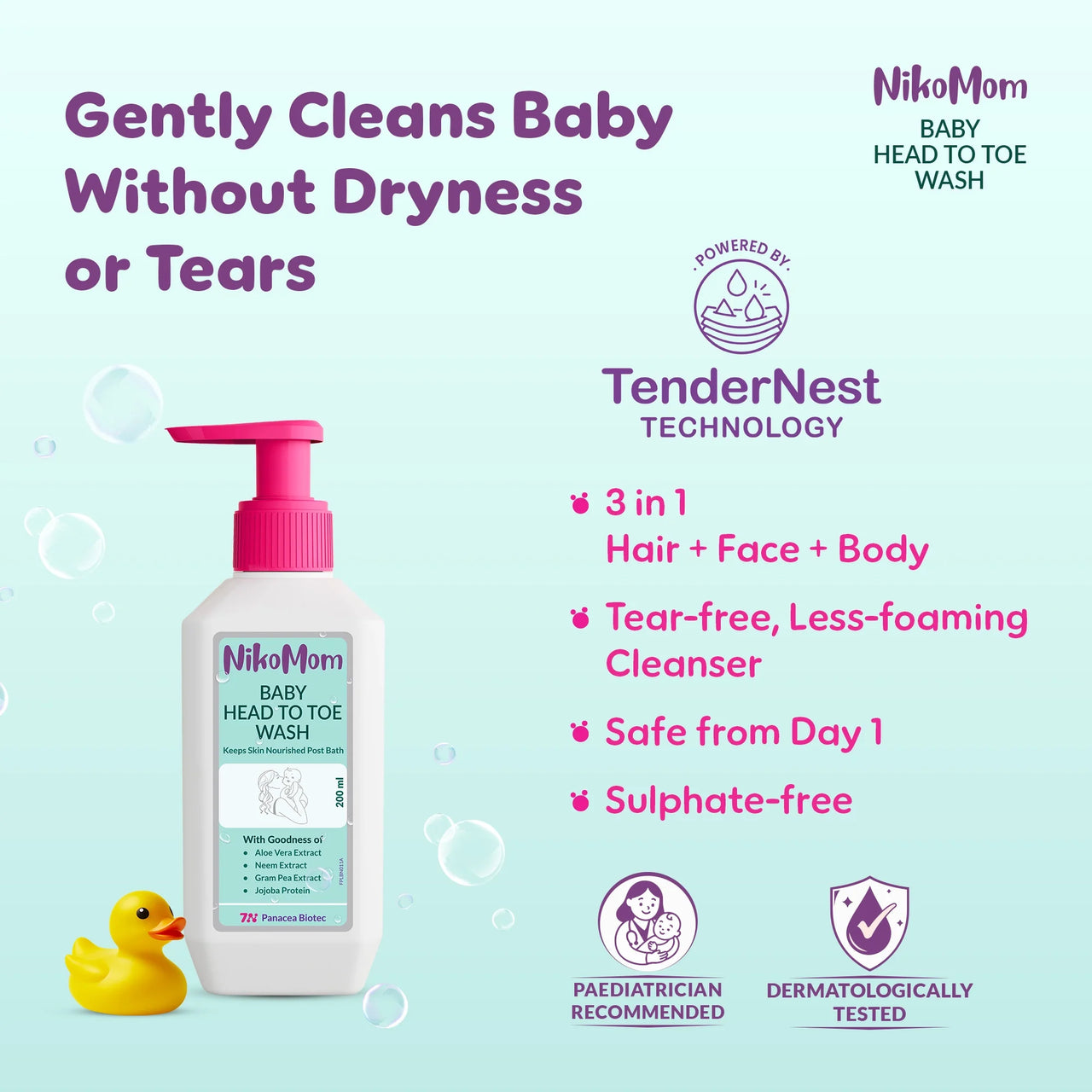 ‍NikoMom Head-to-Toe Wash (100% off)