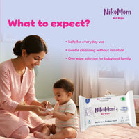 NikoMom 99.9% Pure Water Wet Wipes