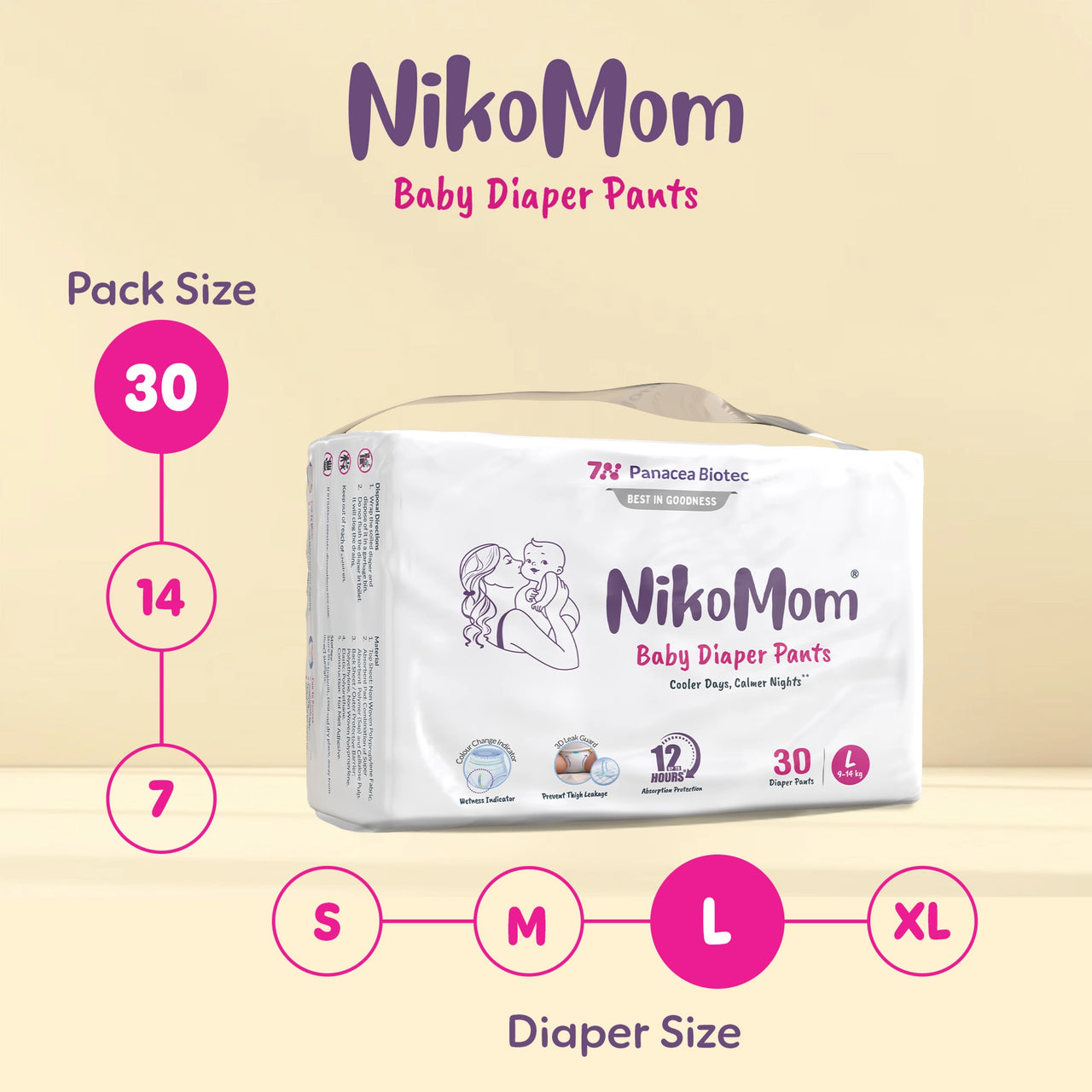 NikoMom Diaper Pants