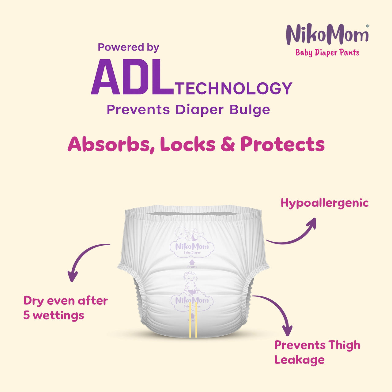 NikoMom Diaper Pants