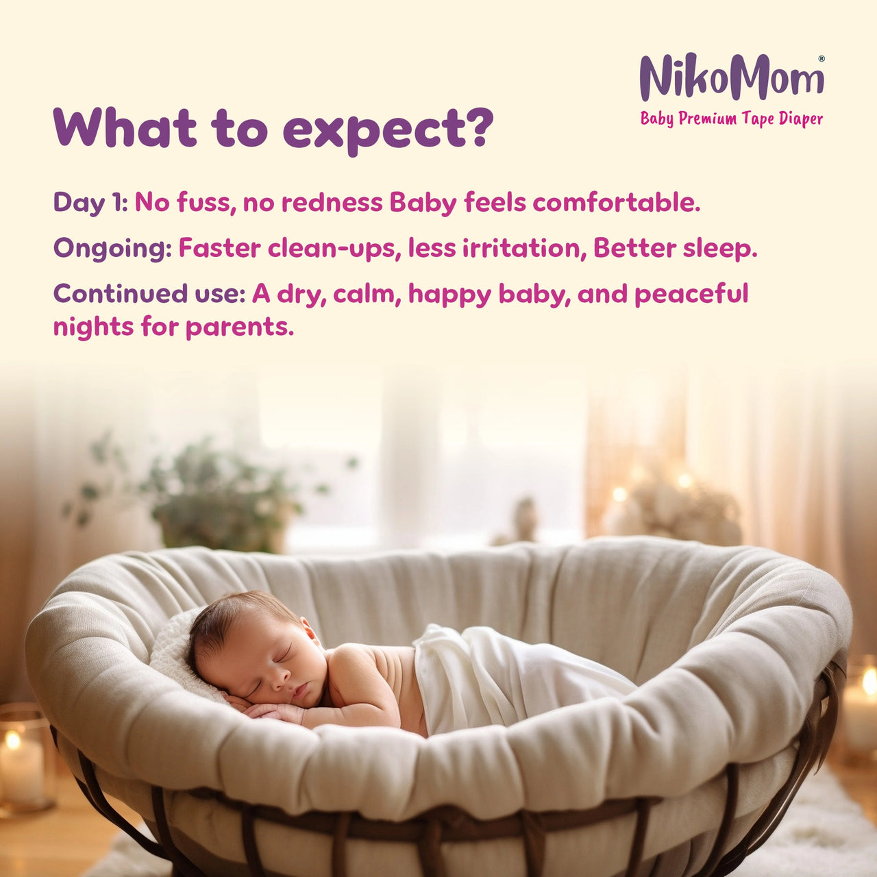 NikoMom Tape Diapers