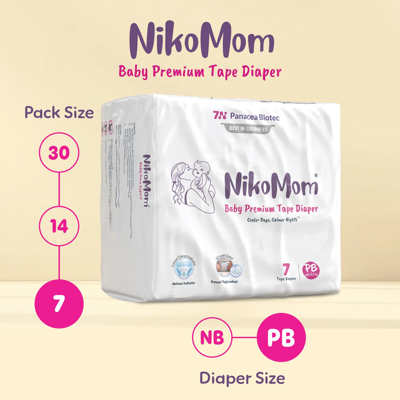 NikoMom Tape Diapers