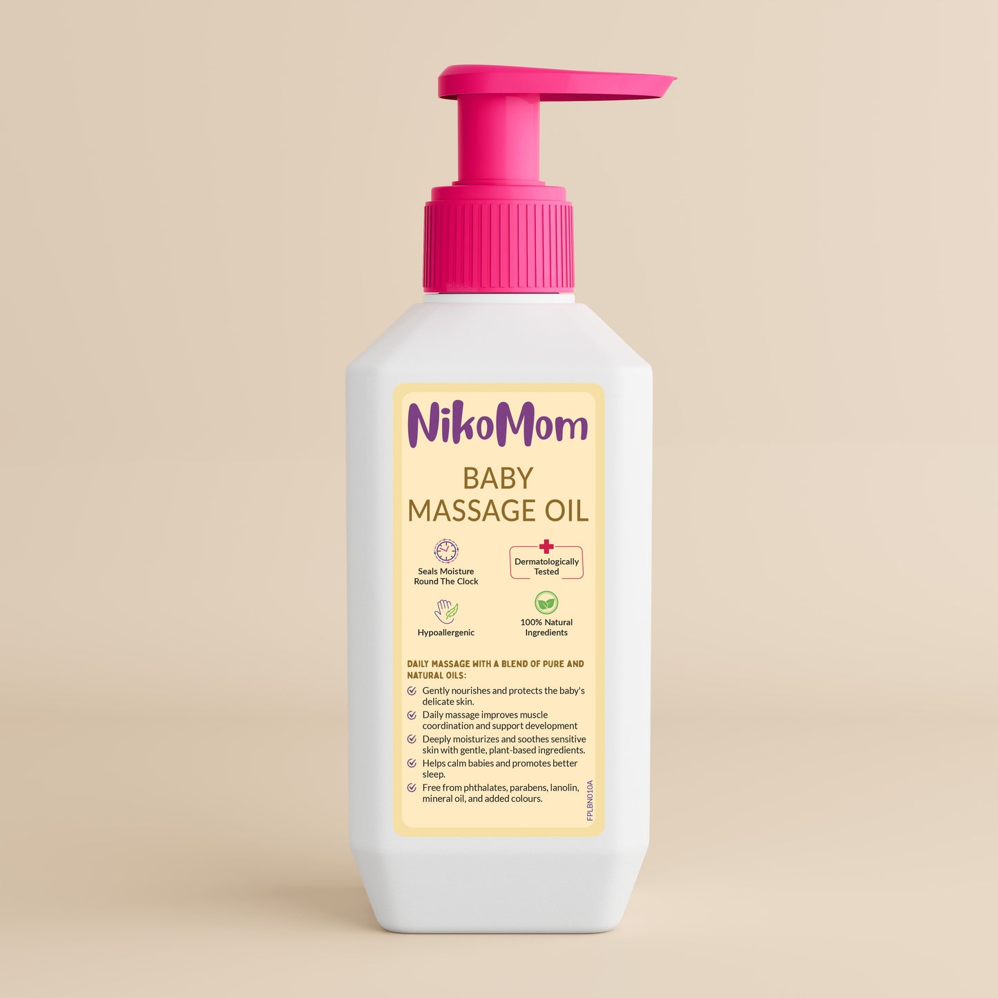 NikoMom baby massage oil