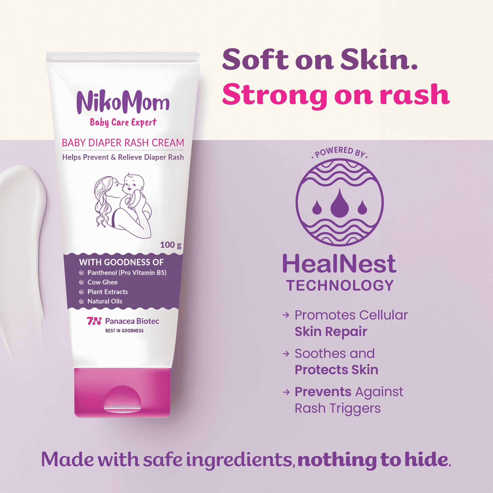 NikoMom diaper rash cream