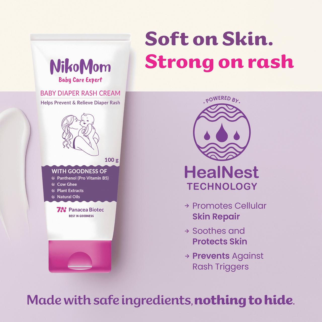 NikoMom diaper rash cream