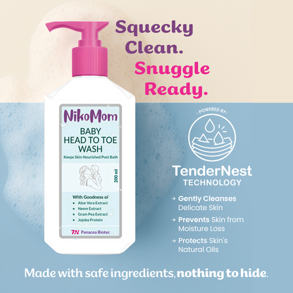 NikoMom Head-to-Toe Wash