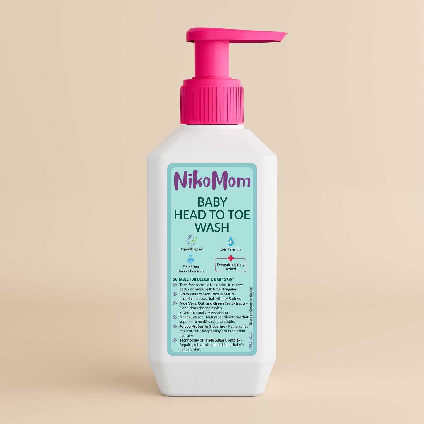 NikoMom head to toe wash