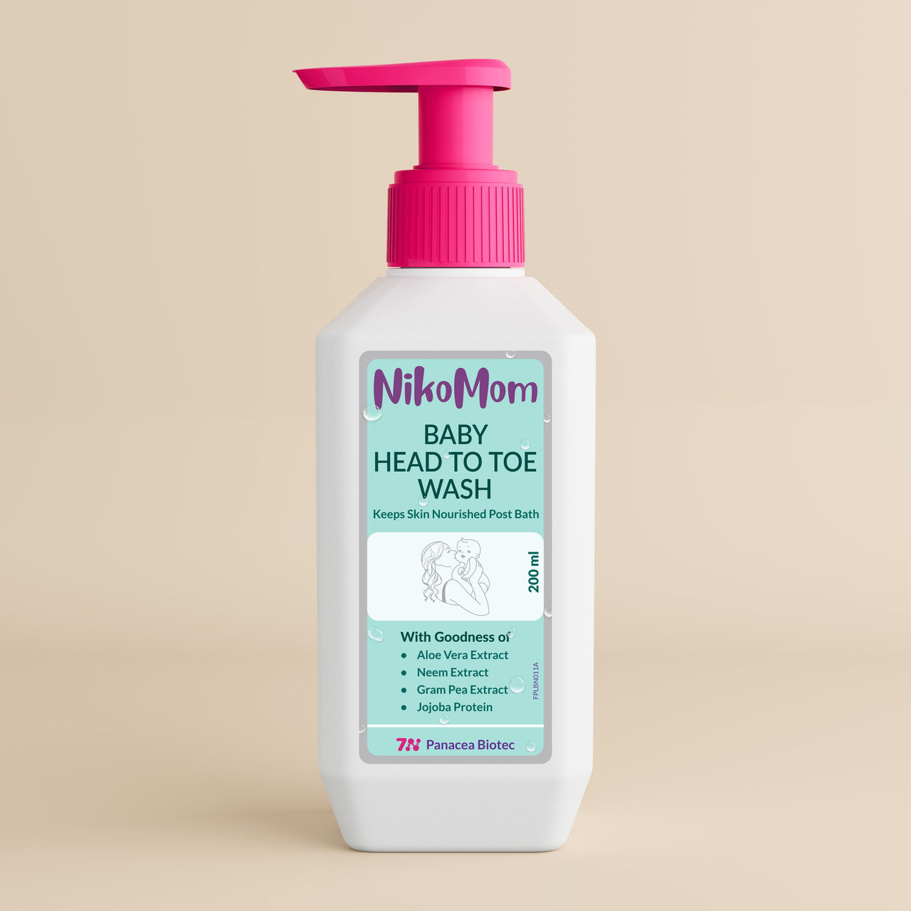 NikoMom head to toe wash