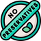 No Artificial Colours or Preservatives