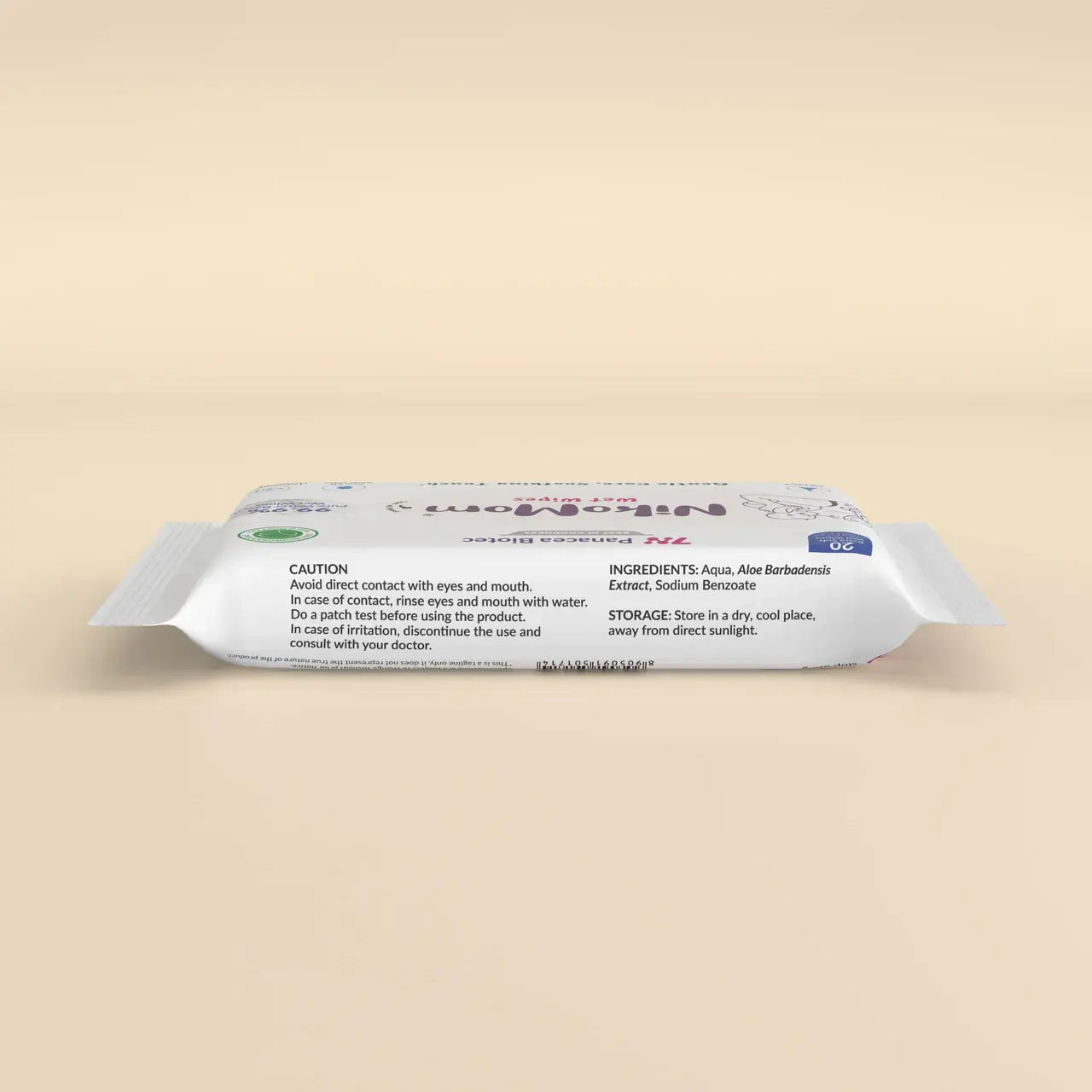 NikoMom 99.9% Pure Water Wet Wipes