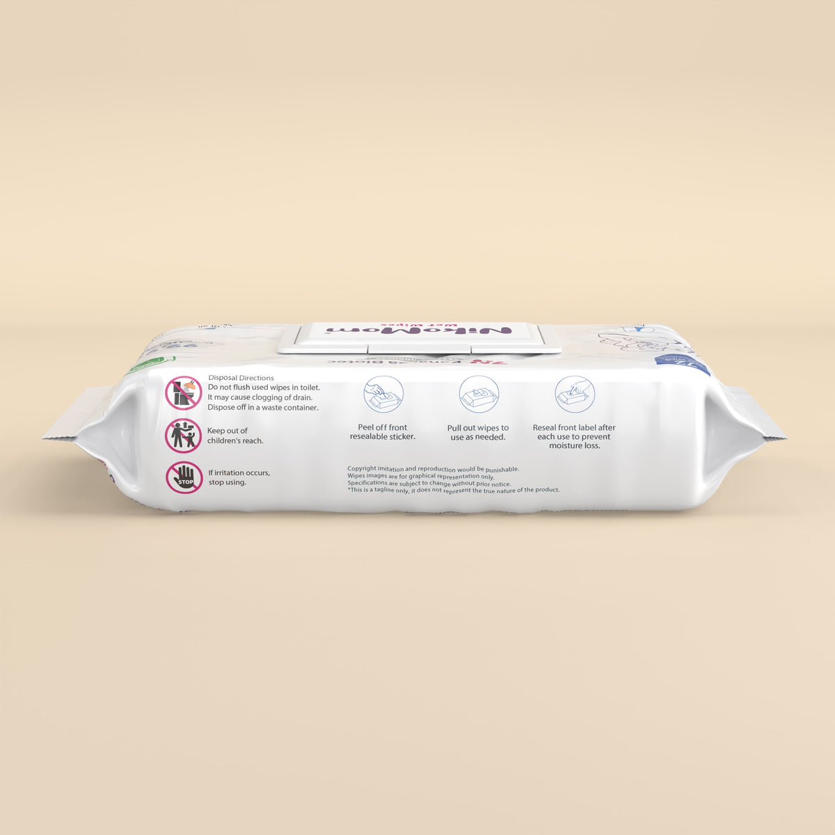 NikoMom wet wipes