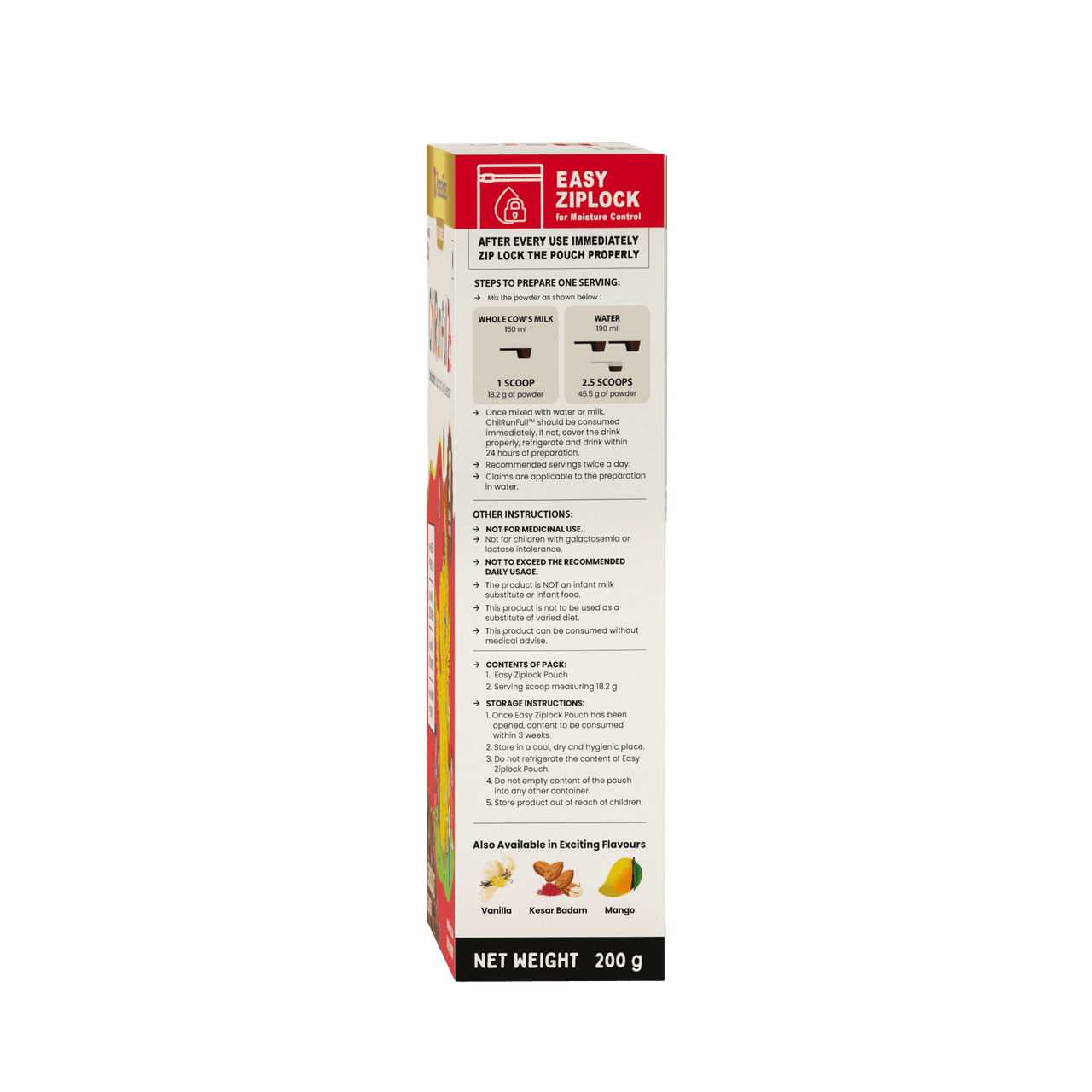 Chocolate, 200g, Carton