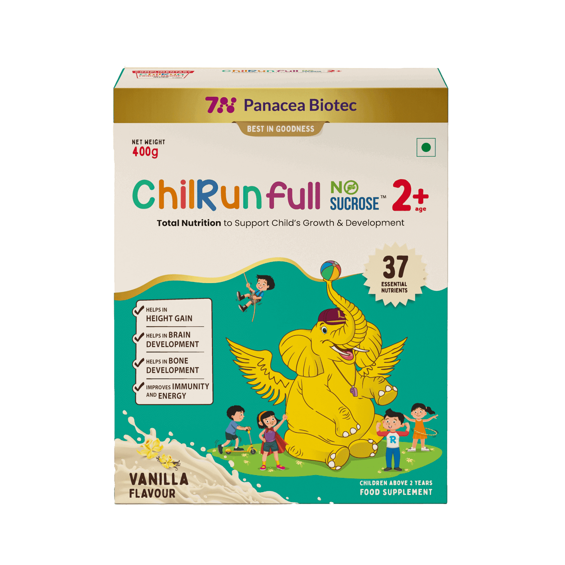 Vanilla, 400g, Carton