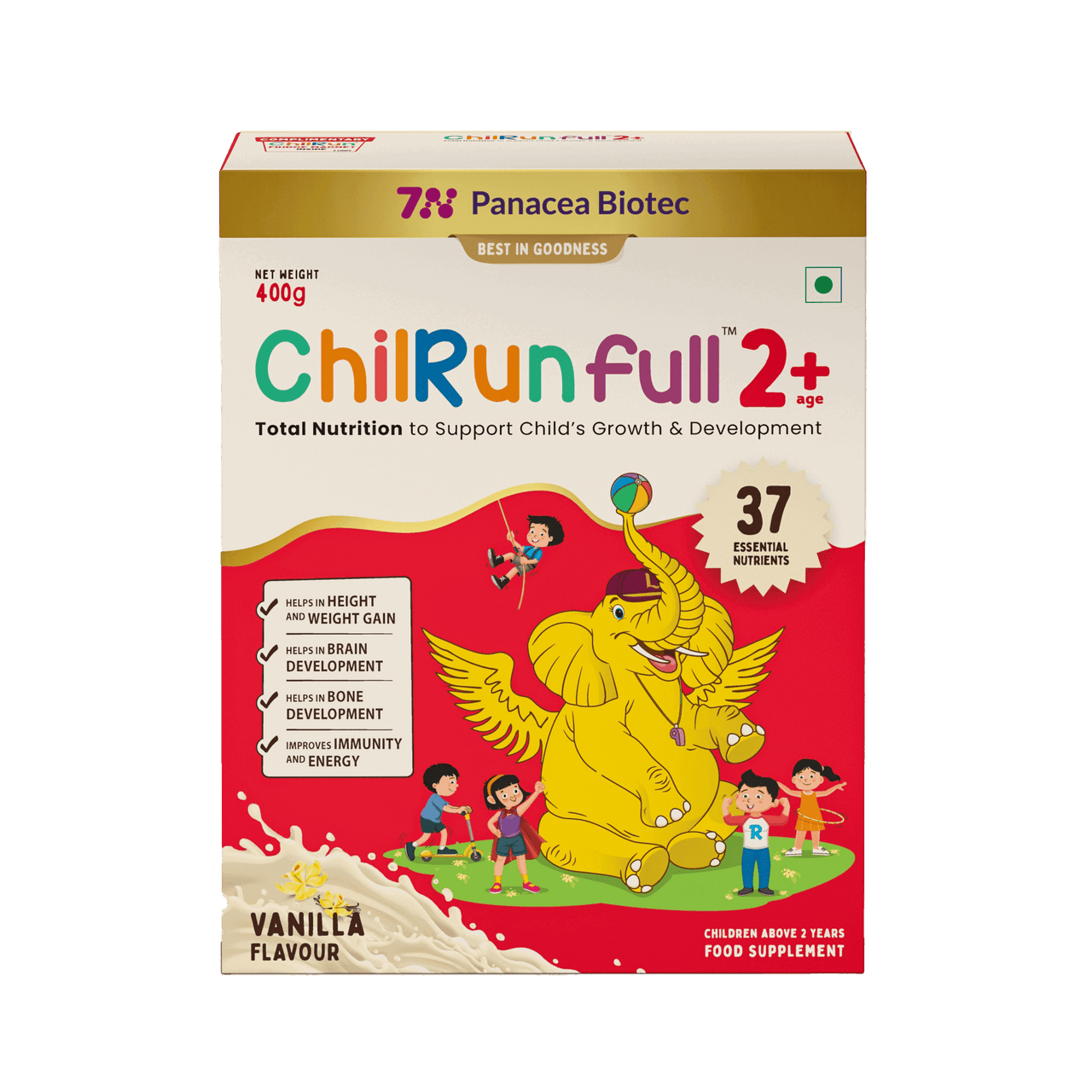 Vanilla, 400g, Carton