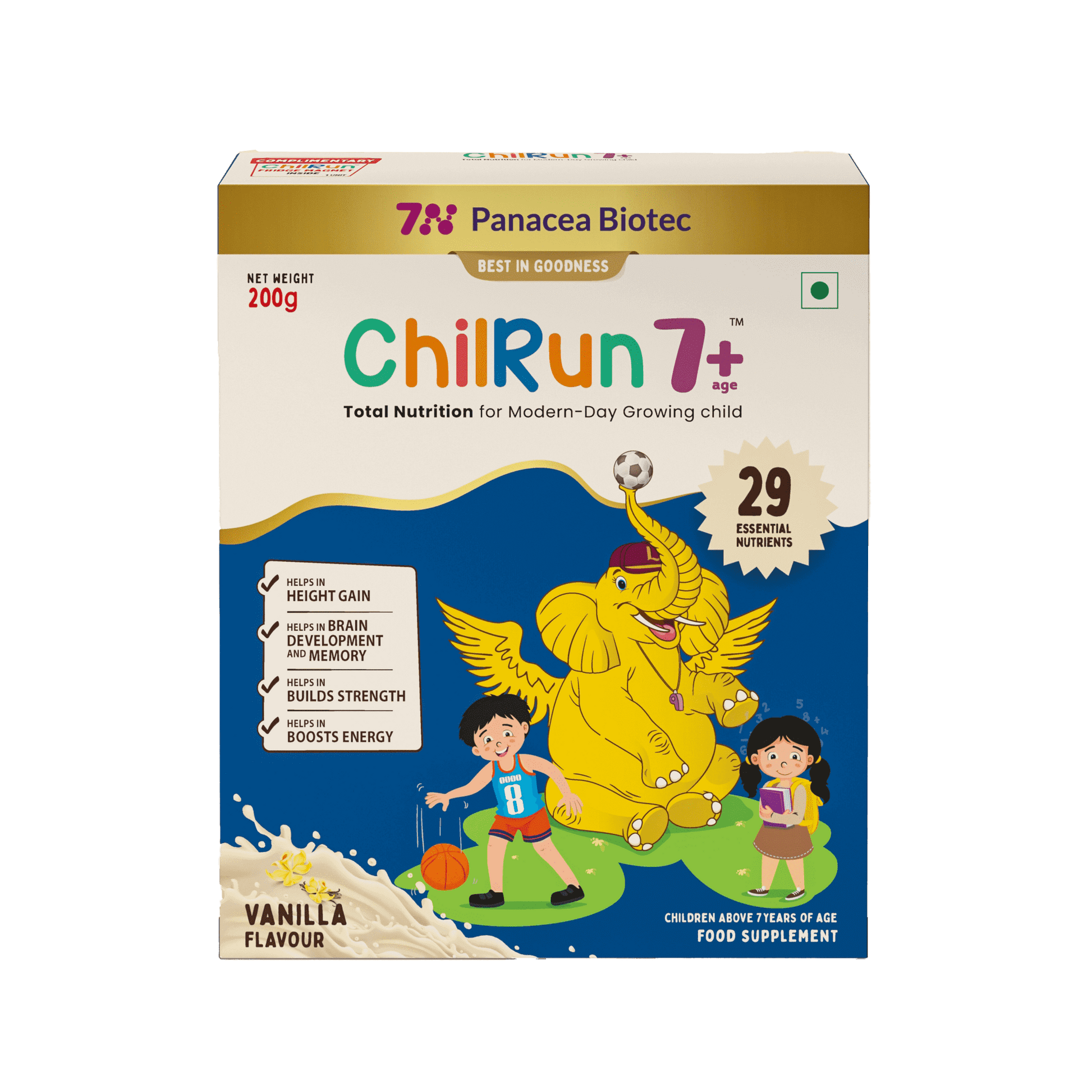 Vanilla, 200g, Carton