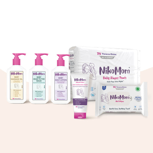 NikoMom Daily Baby Care Box with Diaper Pants