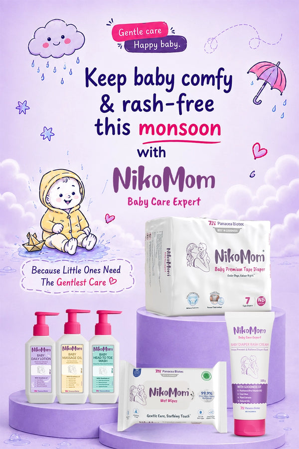 NikoMom baby care product collection