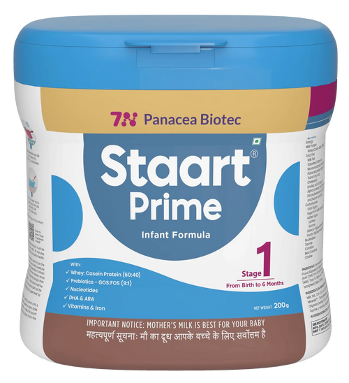 Staart Prime Stage 1 (0 to 6 months)