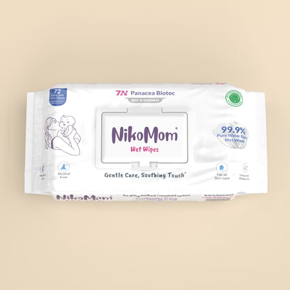 NikoMom 99.9% Pure Water Wipes