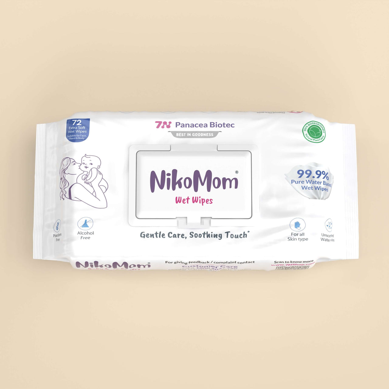 NikoMom wet wipes